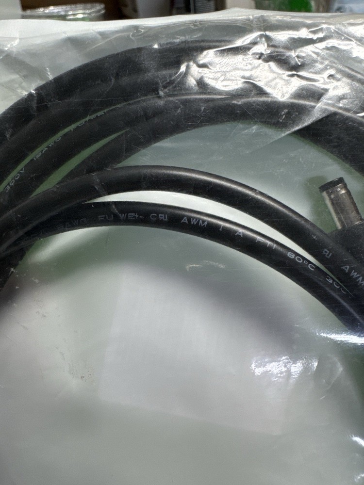 2x DC Power Cable Barrel Plug to Bare Wire 12V Adapter Lead