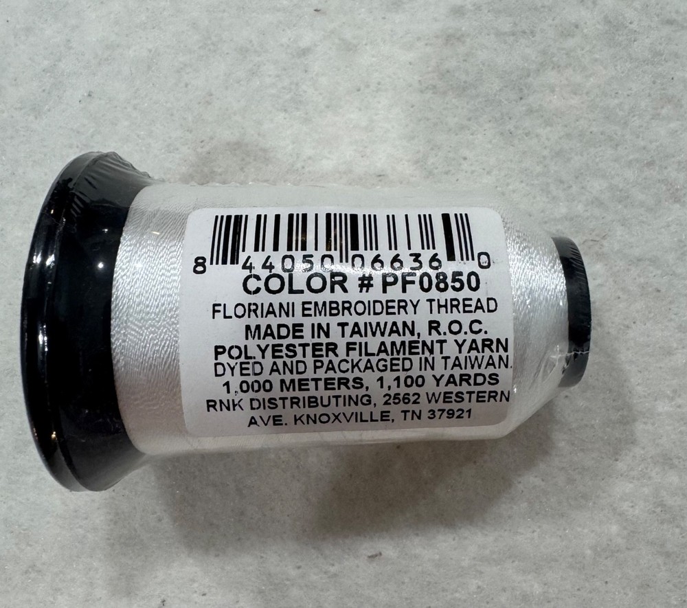 Floriani Embroidery Thread 10 New Spools Polyester Multiple Colors