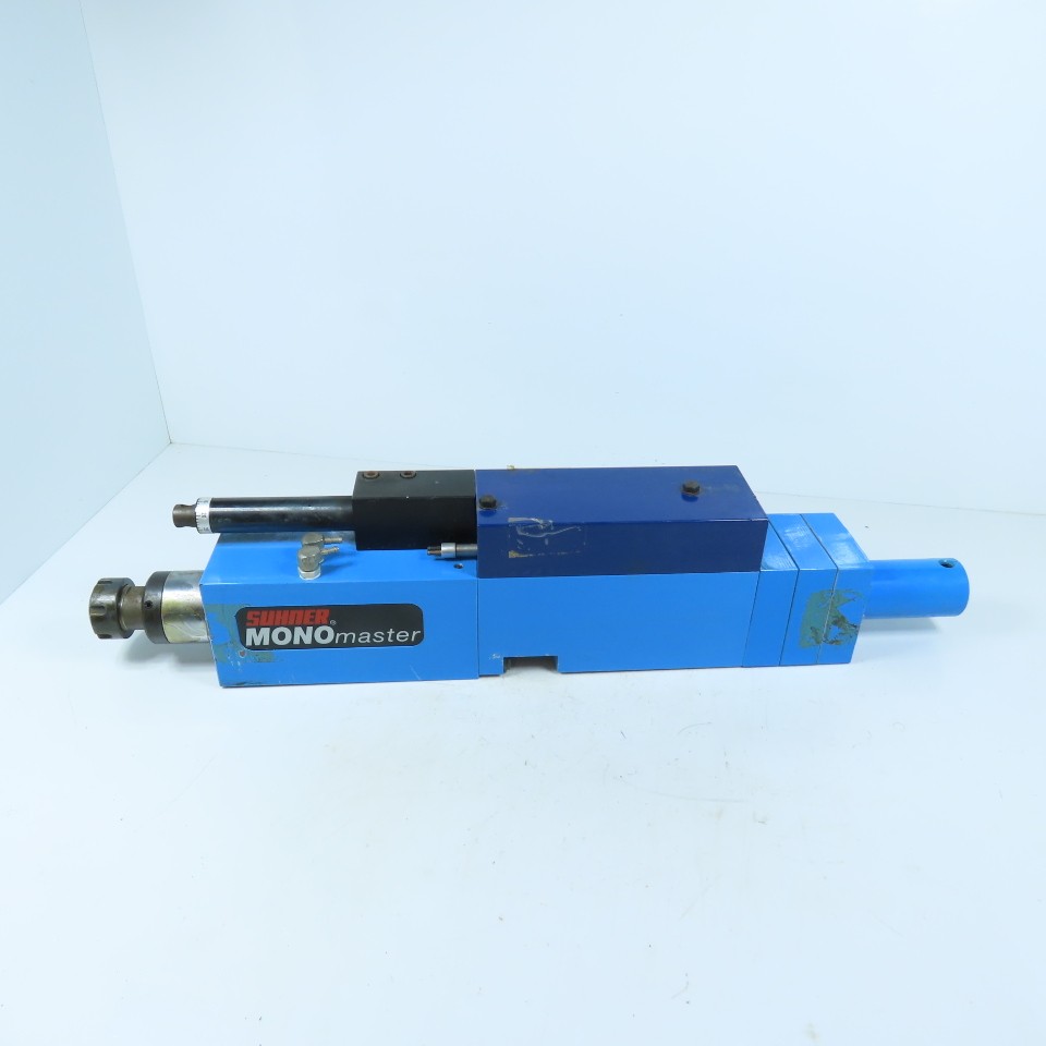 Suhner MONOmaster Pneumatic Drilling Unit Quill Feed Spindle Head