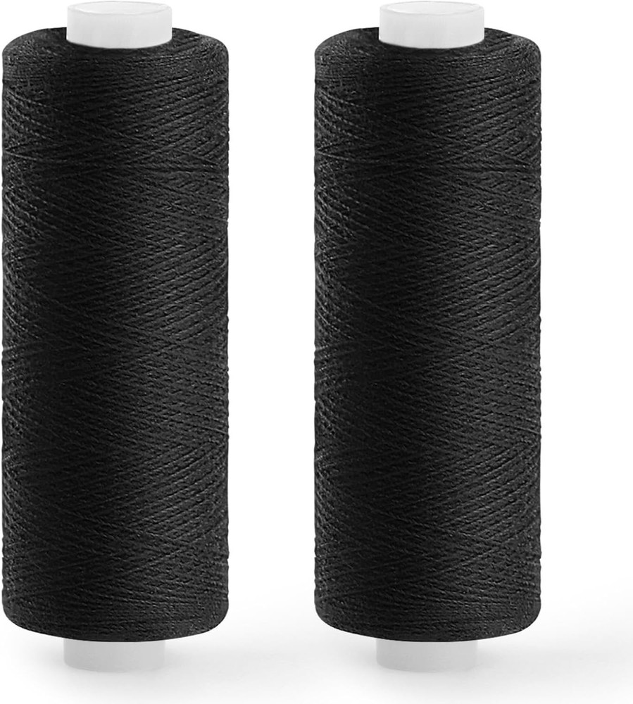 Sewing Thread, 200 Yards Per Roll Black Thread for Sewing, Sewing String for ...