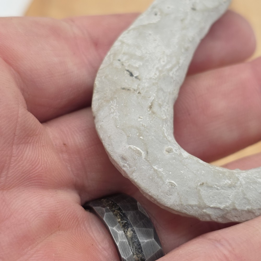 White Flint Indian Fish Hook