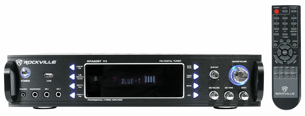 (4) Commercial Ceiling Speaker System+Bluetooth Amp/Receiver 4 Restaurant/Office