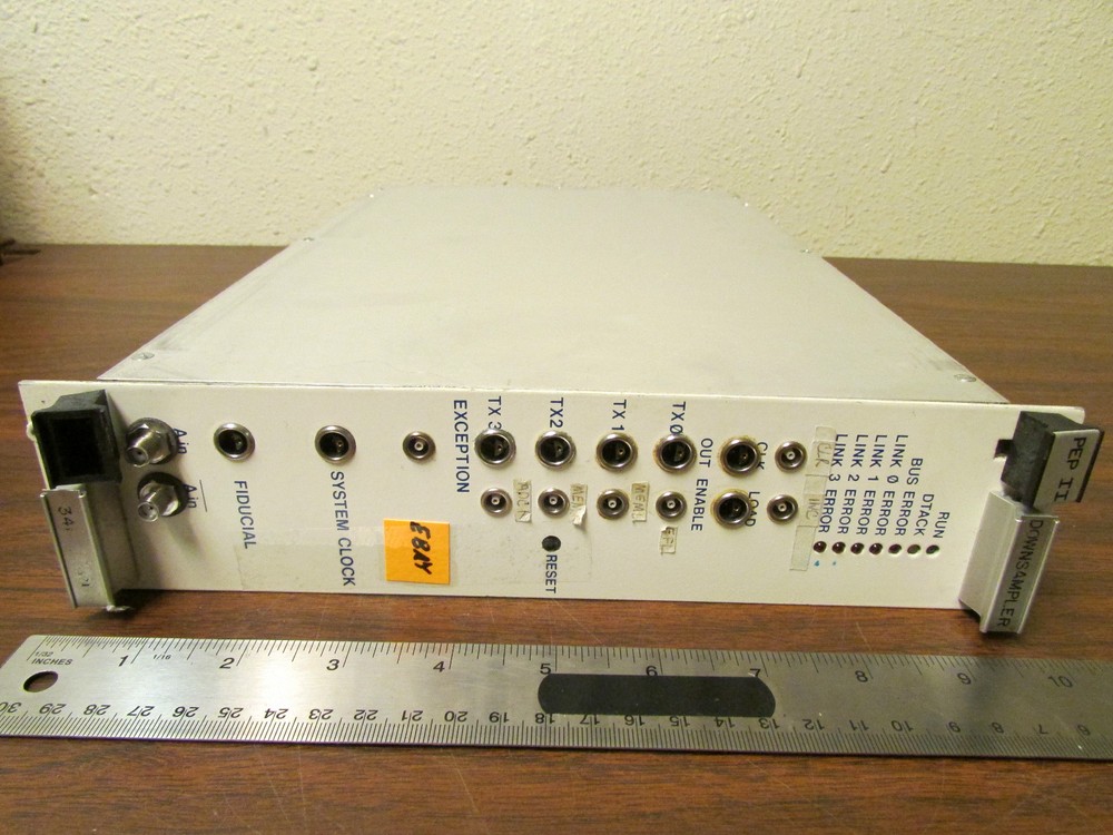 Stanford Linear Accelerator PEP-II Feedback Downsampler VXI Plugin