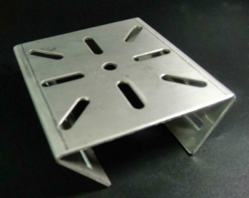 Post Pipe Pole Base Hose Clamps Mounting Bracket Arm for CCTV Security Camera