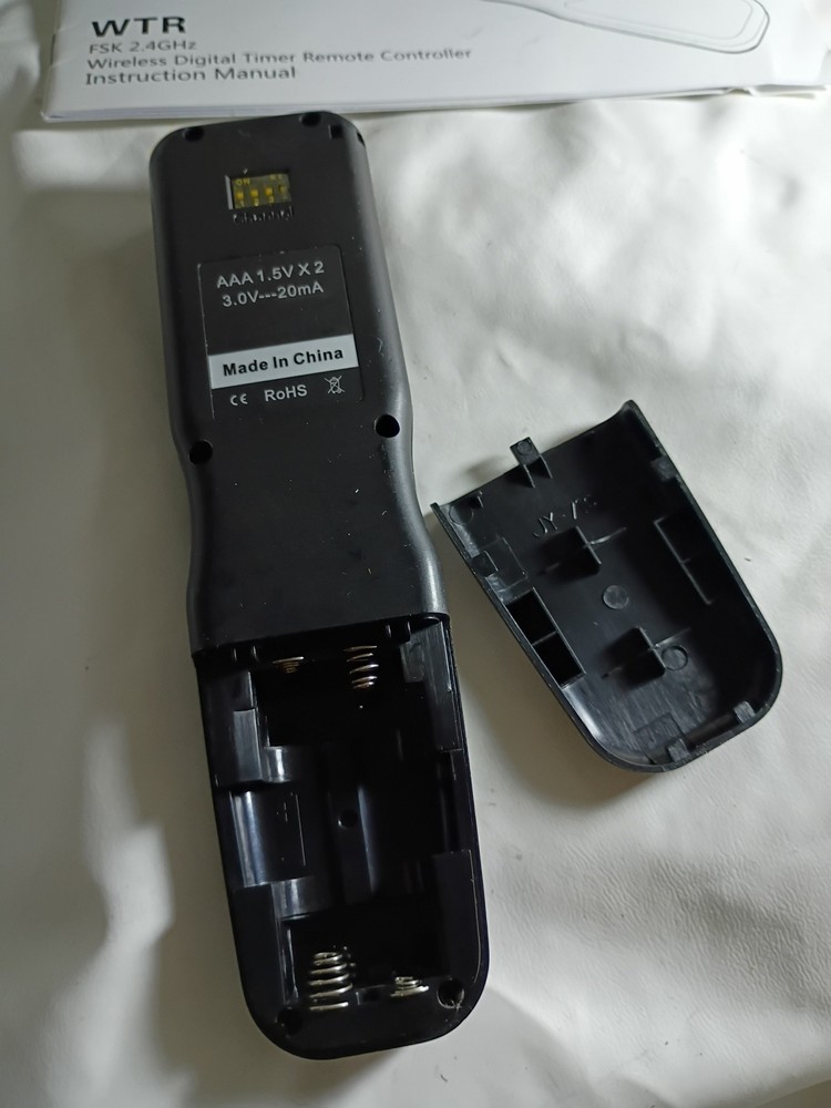 Satechi Wireless Digital Timer Remote WTR-TX WTR-RX 2.4GHz
