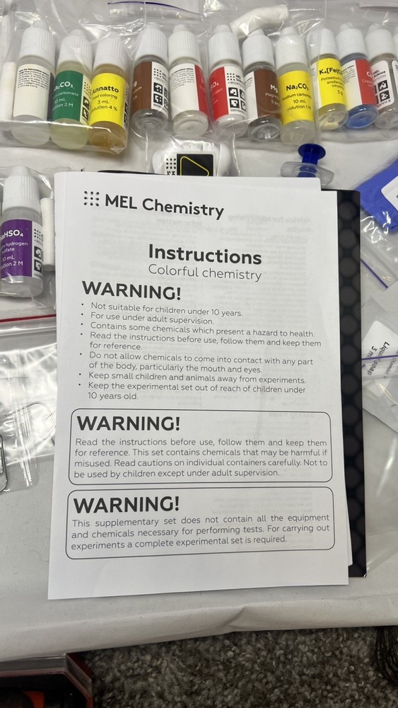 MEL Chemistry Experiment Kit STEM Science Lab Set Multiple Experiments