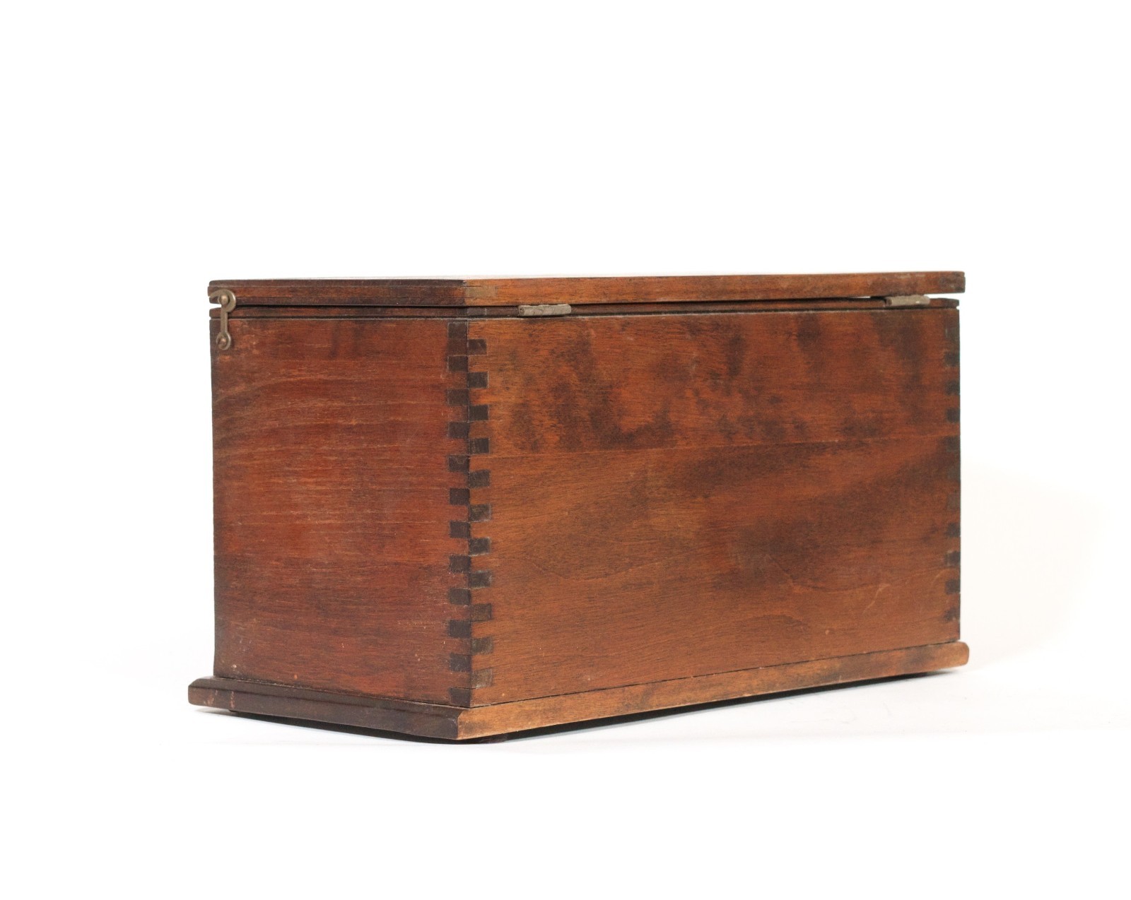 Excellent 1922 Tuska 224 Radio w/Kellogg Headset & Amber Glass 201 Tube * Works