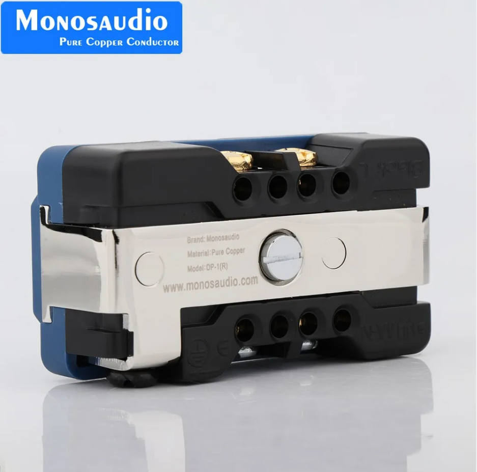 Monosaudio 20A Pure Copper Socket US Receptacles Wall Duplex Distributor Outlets