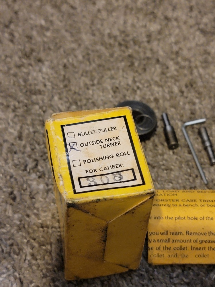 Forster Outside Neck Turner 308