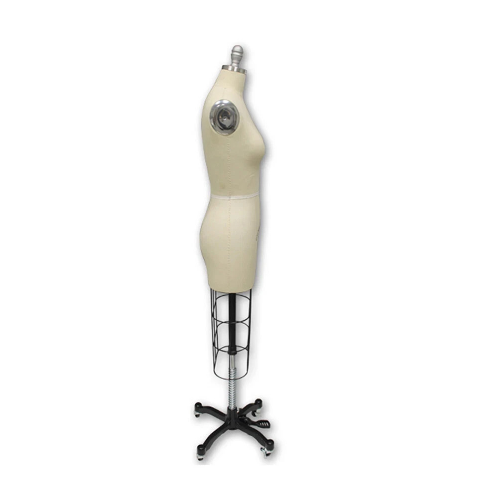 Professional Dress Form Mannequin, Collapsible shoulders, adjustable height sz 2