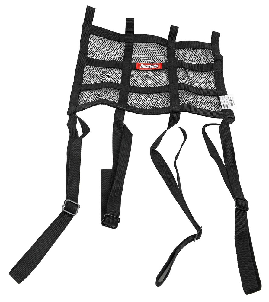 Window Net Hybrid Rectangle Mesh/Ribbon Polypropylene Black 18" Width 15" Height