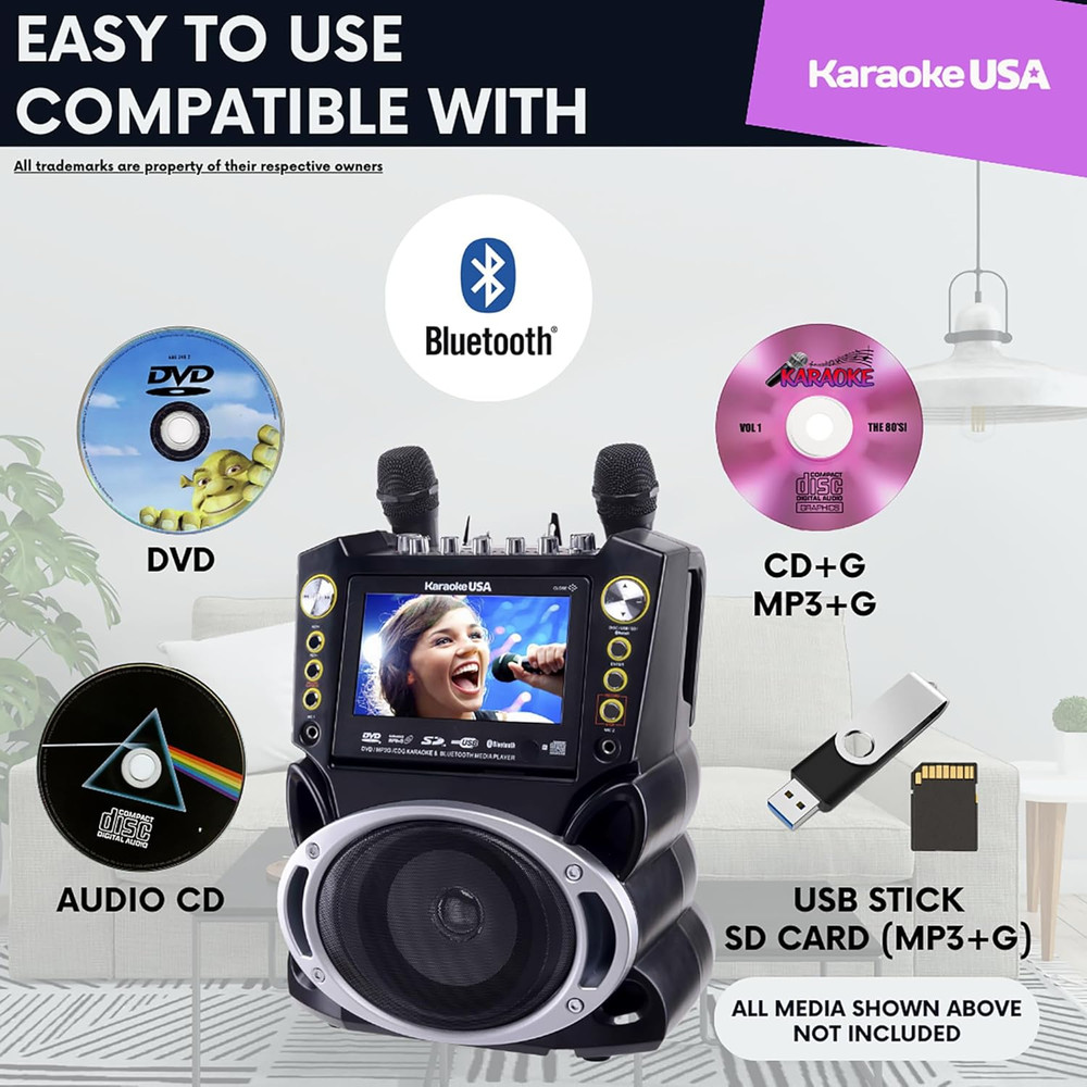 GF844 Bluetooth Karaoke Machine