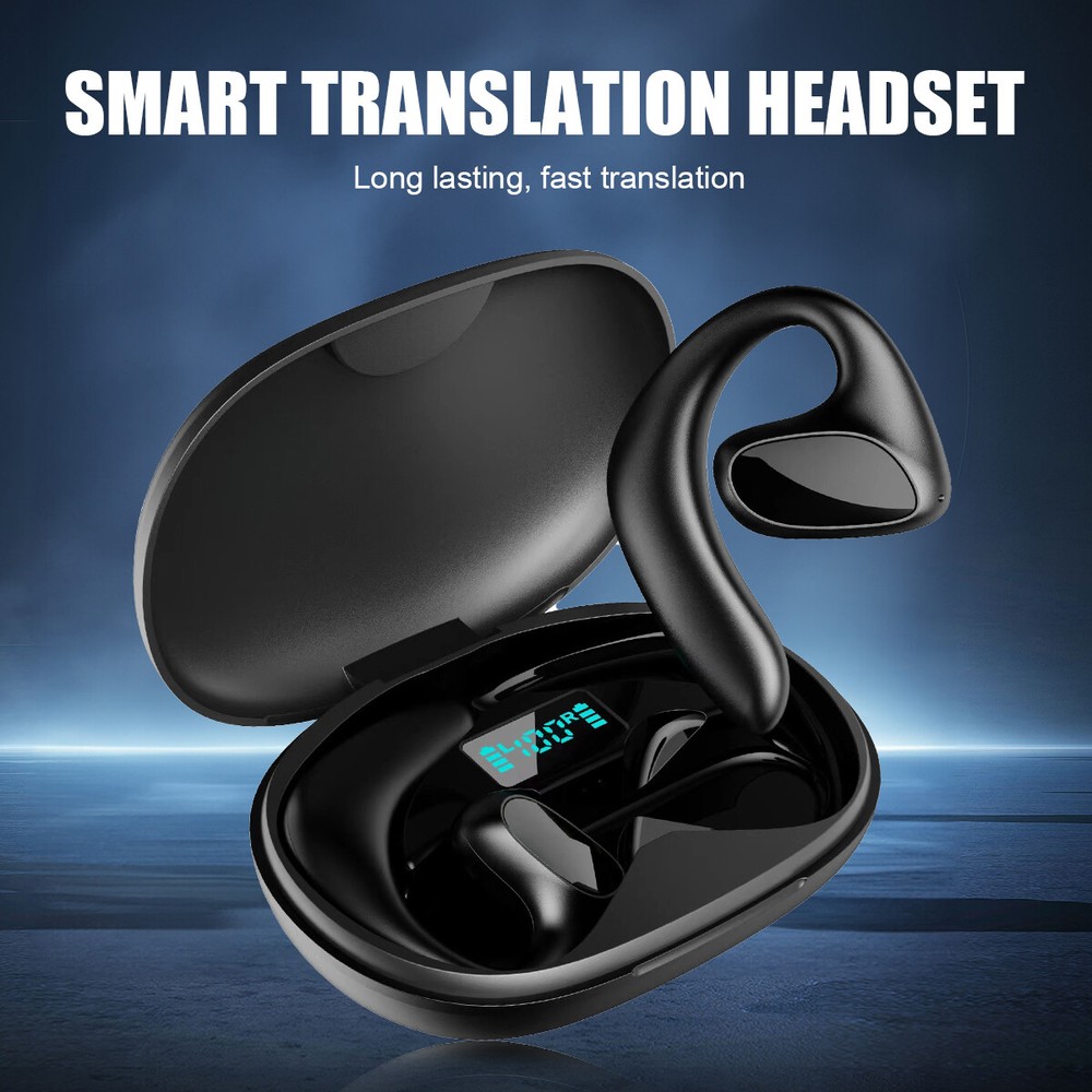 144 Language Translator Earbuds M8 Wireless Bluetooth Two Way Translator Device