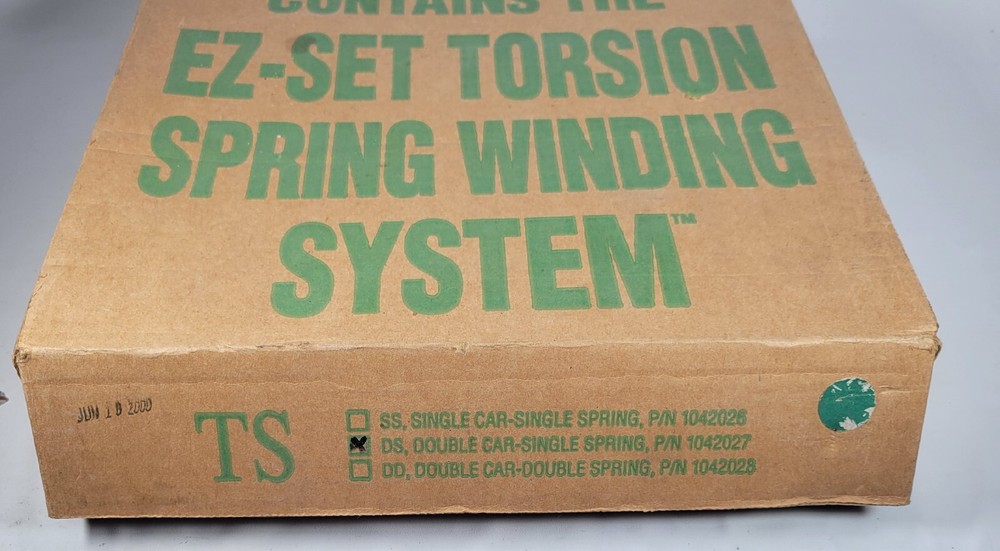 EZ-SET DS 1042027 TORSION SINGLE SPRING KIT ASSEMBLY