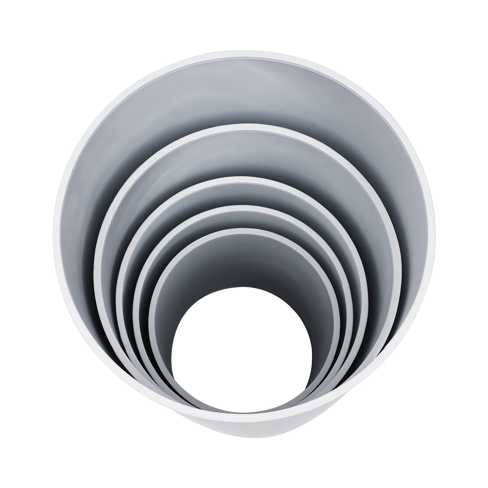 Cylinder Stands For Party-set Of 5 White Cylinder Pedestal Stand Decoration