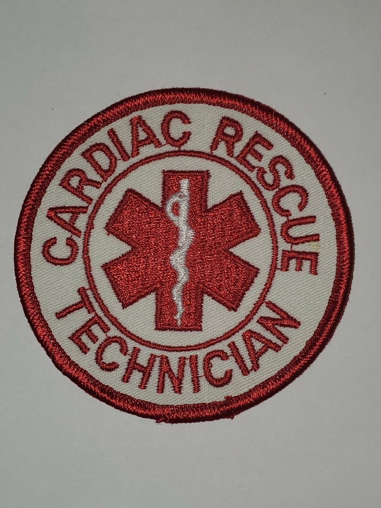 Cardiac Rescue Technician Patch