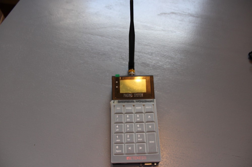 Retekess TD159 Alphanumeric Pager Long Range 10 Pager System