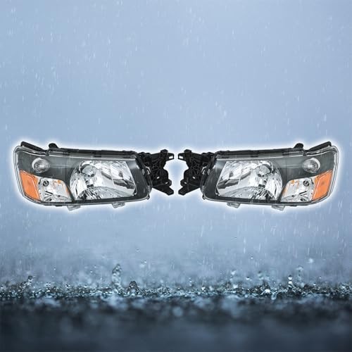 Headlight Headlamp Assembly Driver and Passenger Side Replacement for Forester