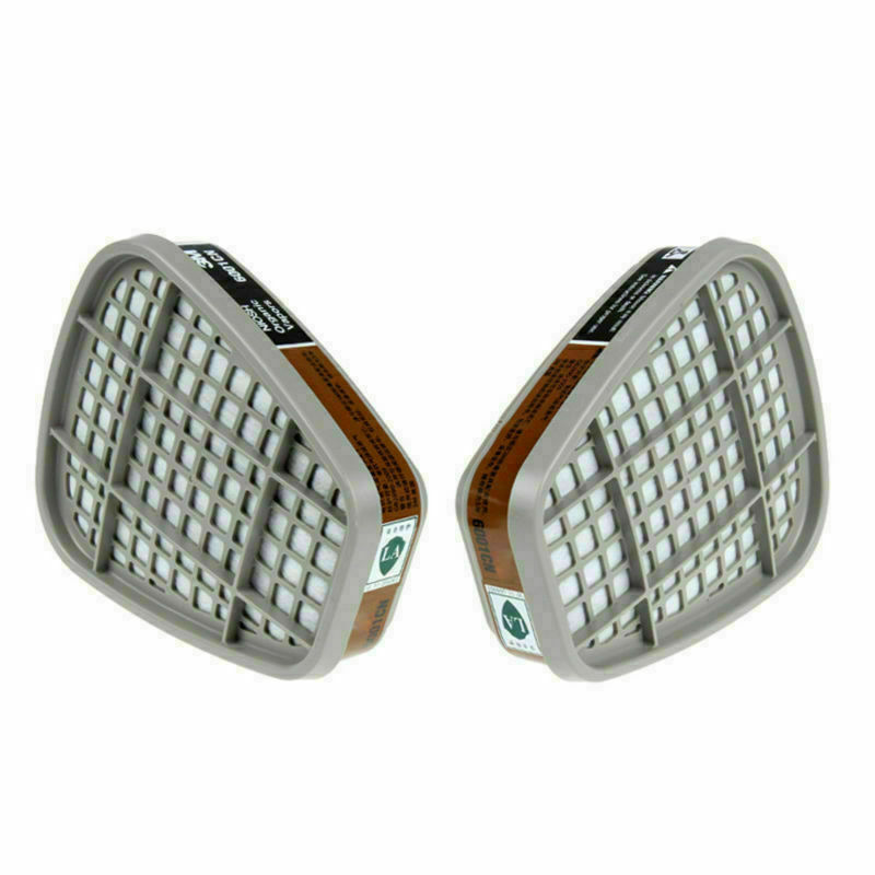 US 6001CN Organic Vapor Respirator Filter Cartridge For 6300 6800 7502 Gas Mask