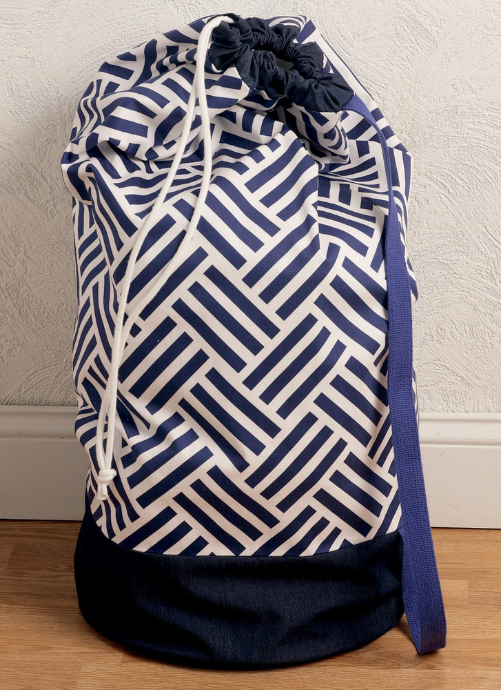 Laundry Bag & Drawstring Bag, Very Easy "Learn-to-Sew" Kwik Sew Pattern 4185