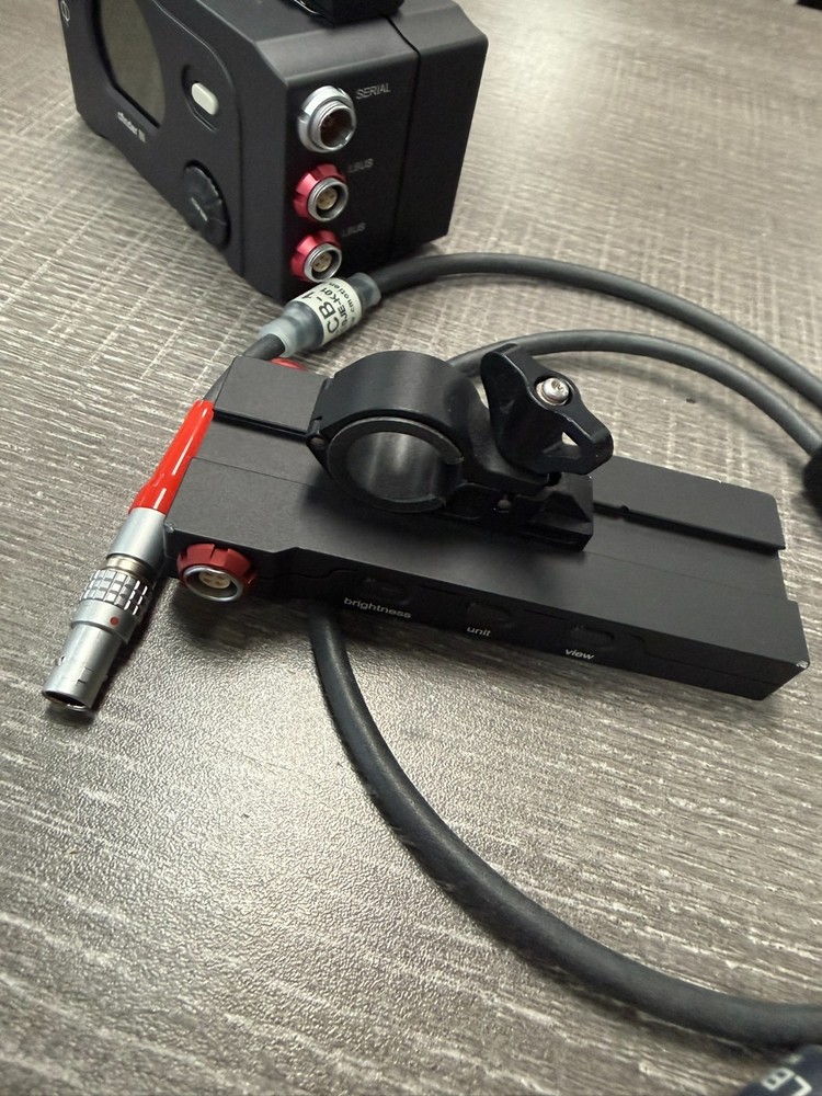 ARRI, Cmotion Cfinder III & Cdistance, cable, mount and Red Dot sight.