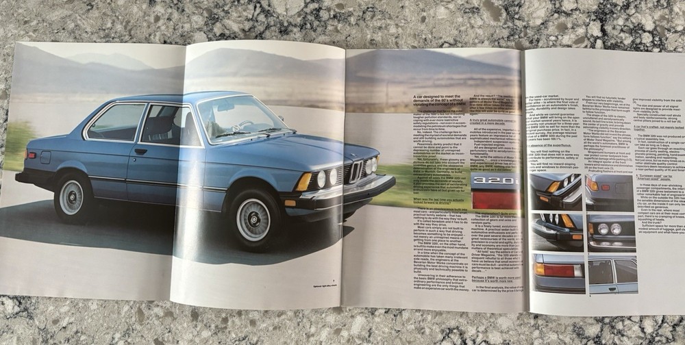 1979 BMW 320i Brochure