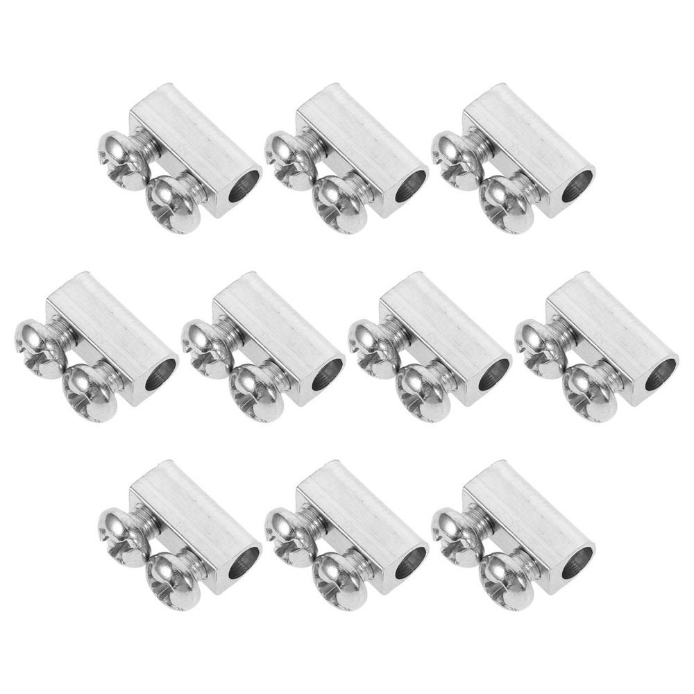 30 Pcs Light Hanging Clips Rope Clamp Adjustable Double Hole Wire