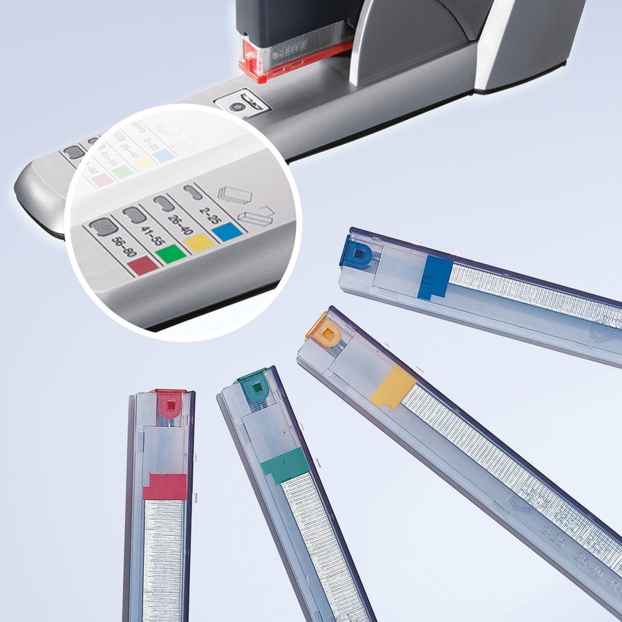 Esselte ESS02892 Heavy-Duty Stapler 80 Sheets Silver