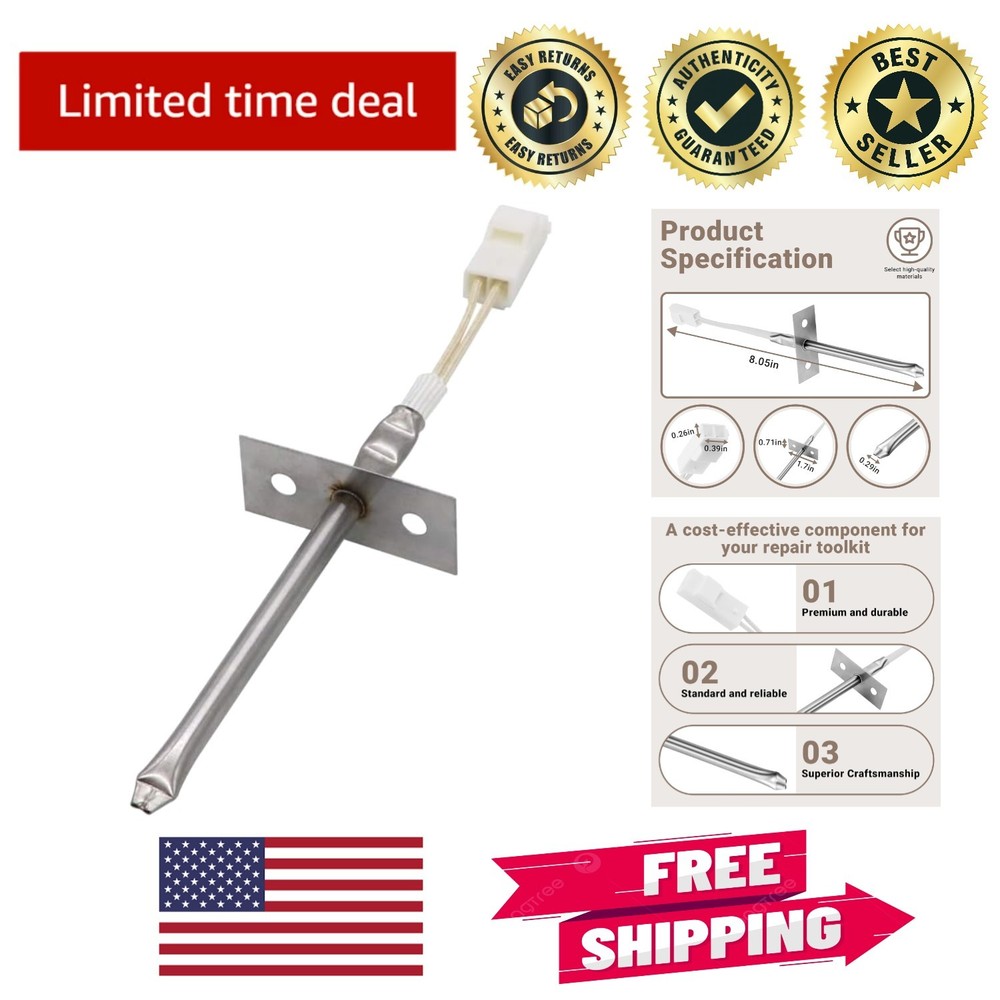 Frigidaire Compatible Oven Temperature Sensor - Easy Install & Accurate 32-500°F
