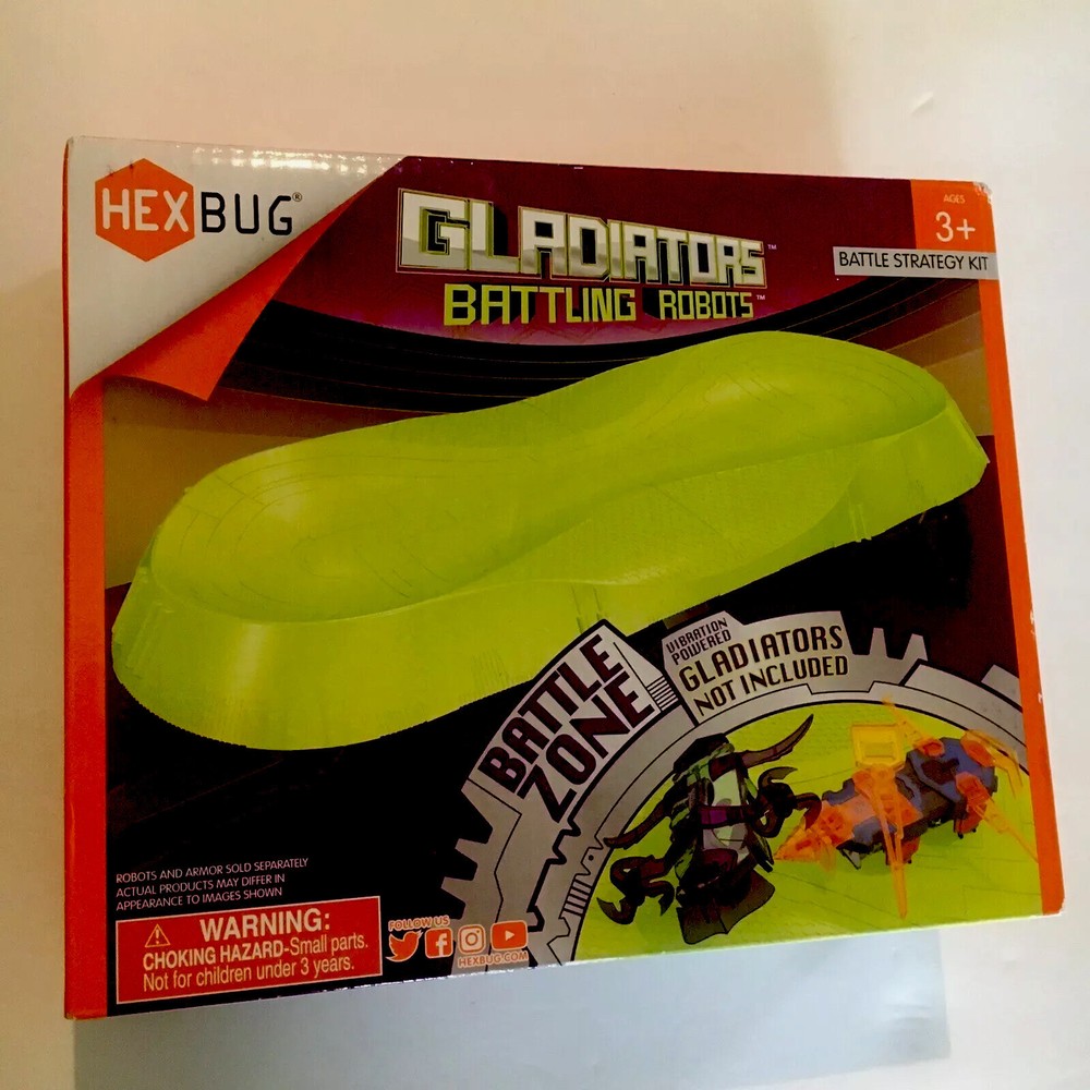 HEXBUG  Battle Zone Battling Strategy Kit for Gladiator Robots New In Box