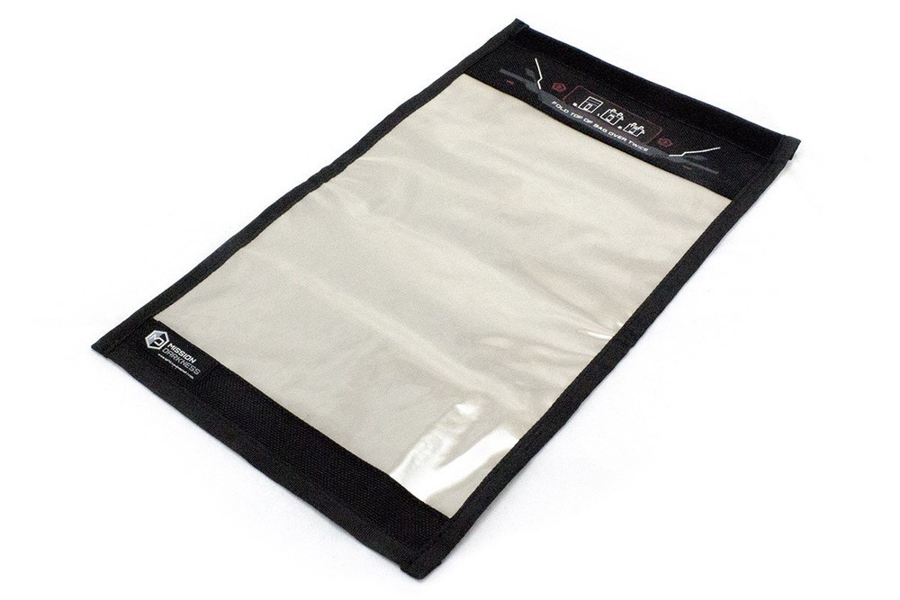 Mission Darkness Medium Window Faraday Bag for Tablets
