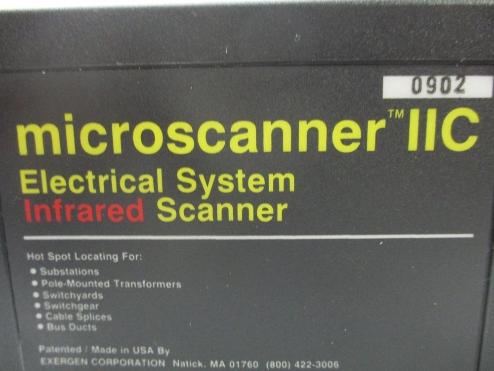 Exergen Microscanner IIC Electrical System Infrared Scanner 0920