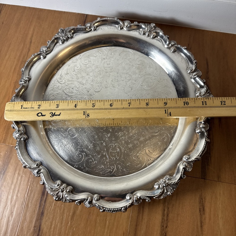 EPCA Bristol Silver 75 Serving Platter 11.5”