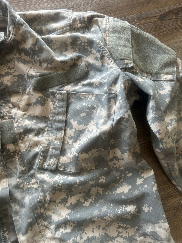 Jacket Large long Regular Digital Camo/Nylon Army Combat