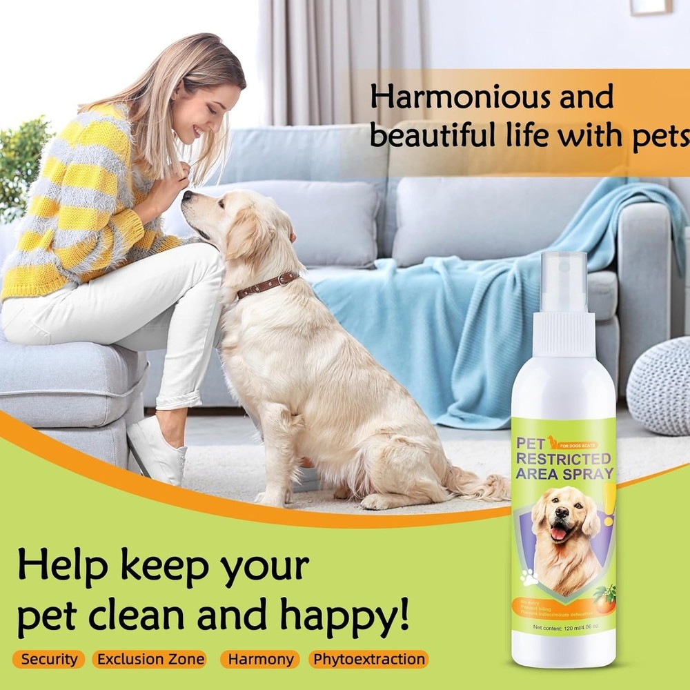 4 oz Cat & Dog Deterrent Spray - Effective Solution for Chewing & Peeing Issues
