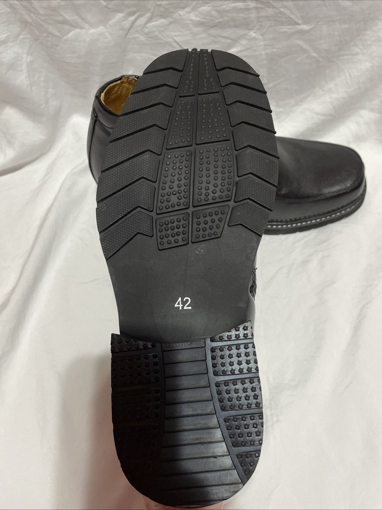 Constep Men’s Size 11 Black Platform Boots