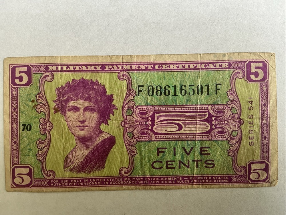 MPC Series 541 5 Cents CU