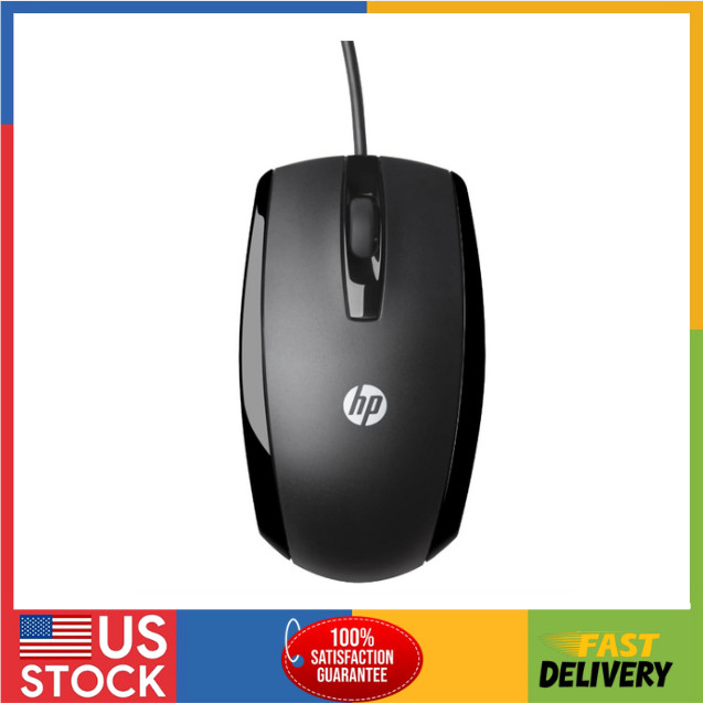 HP X500 - Wired USB Mouse for Windows PC Desktop, Laptop, Notebook, Computer