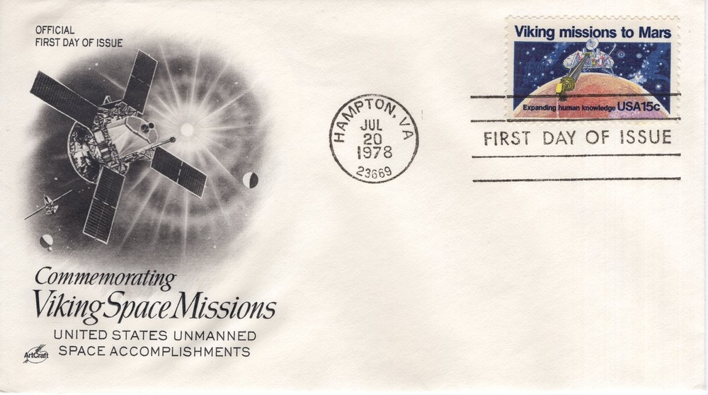 COMMEMORATING VIKING SPACE MISSIONS -  1978  - DC3649