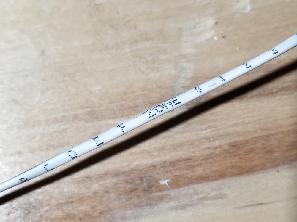 comCables 222SLD 22/2C Solid Copper Riser Alarm/Communication Cable White /100ft