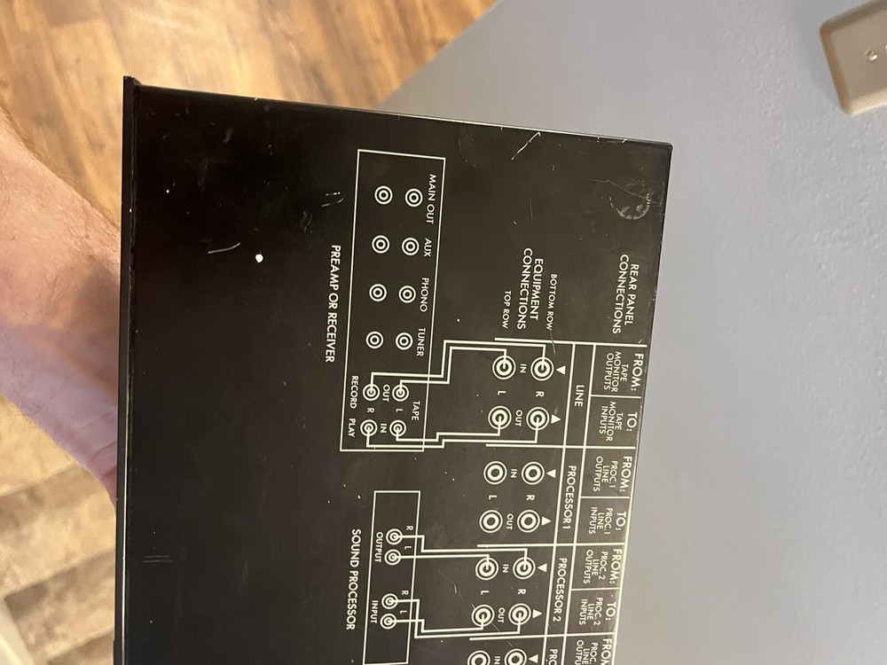 DBX. 200X Tape Selector Program Route Selector Stereo