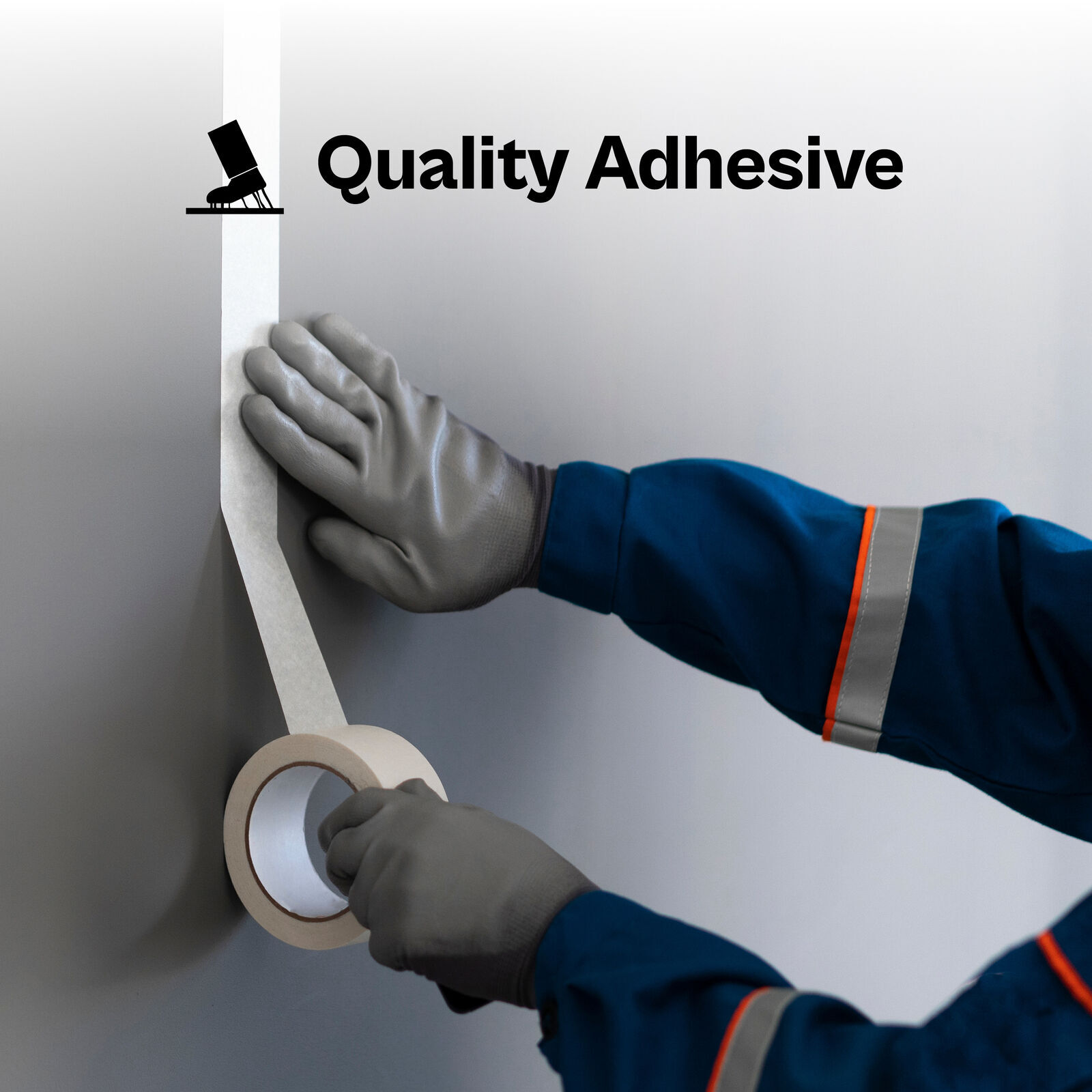 White General Purpose Masking Tape 2" x 60 Yards 4.9 Mil Premium Tape 24 Rolls