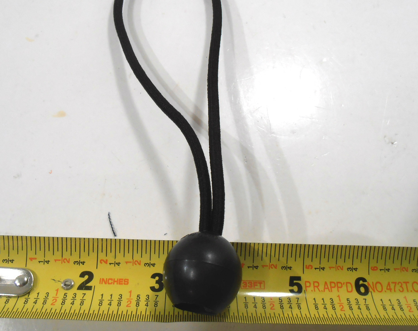 BALL BUNGEE CORD LOT OF 50 8" INCH BLACK TIE DOWN STRAP CANOPY ACCESSORY