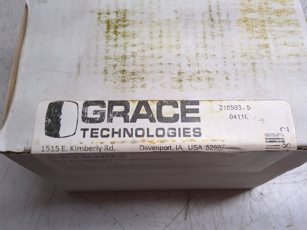 New GracePorts P-R2-K2RF0 Bulkhead Computer Port Connector Interface