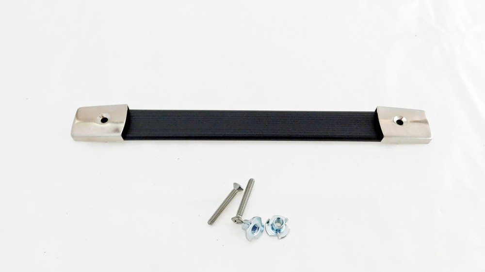 RELIABLE HARDWARE RH-0585-A 8" Nickel Strap Handle for Case, Amp, Speaker