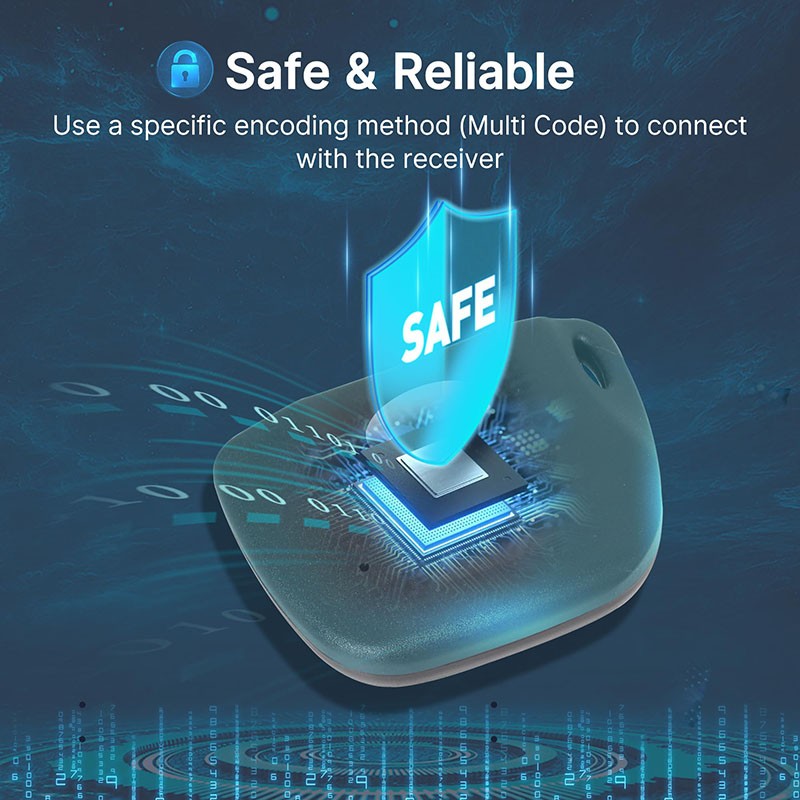 MultiCode 3089 300mhz 10 Code Switch Gate Garage Remote Control For Linear