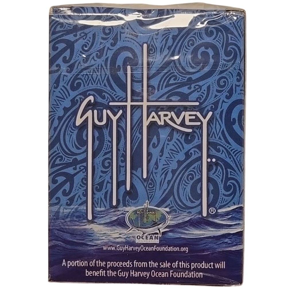 NEW Guy Harvey Playing Cards Deck of 52 with jumping Marlin Ocean life!