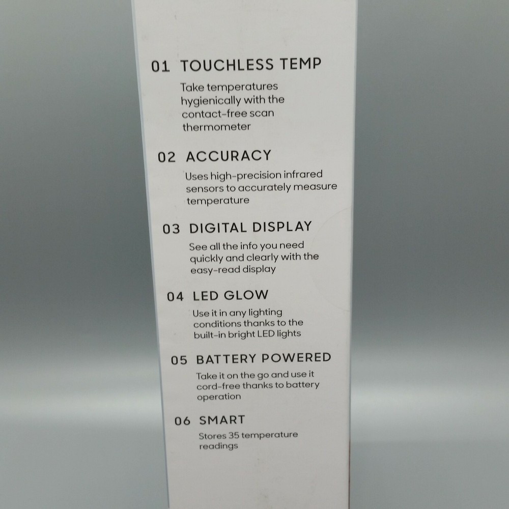 Sharper Image Digital Touchless Smart Forehead Thermometer