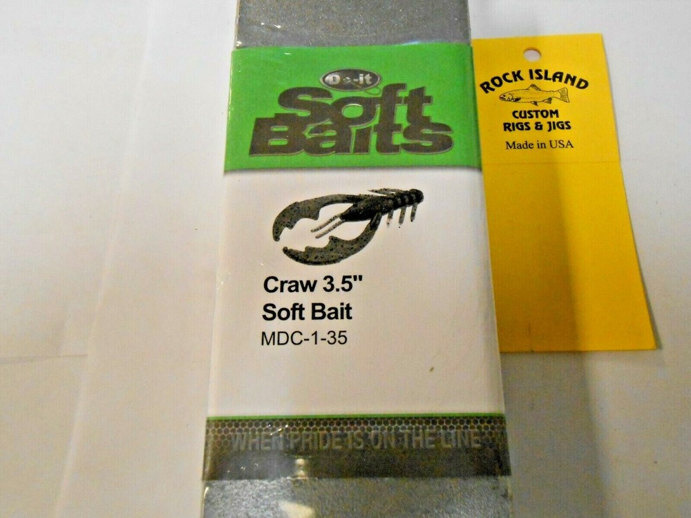 96006 Do-It Craw 3.5" Soft Bait Mold