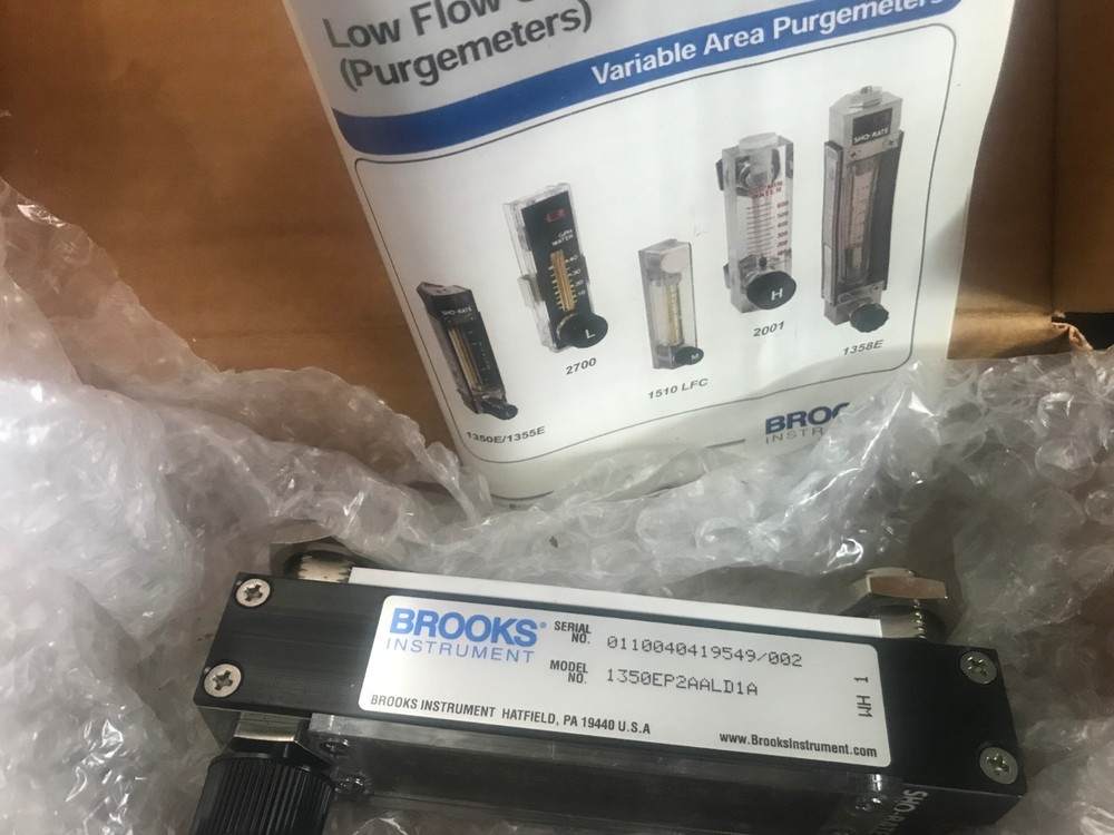 BROOKS 1350EP2AALD1A SHO-RATE FLOW METER New
